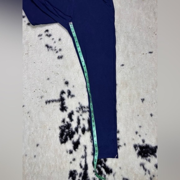 Champion Navy Blue Stretch Athletic Activewear Gym Leggings Size Small - Picture 4 of 8